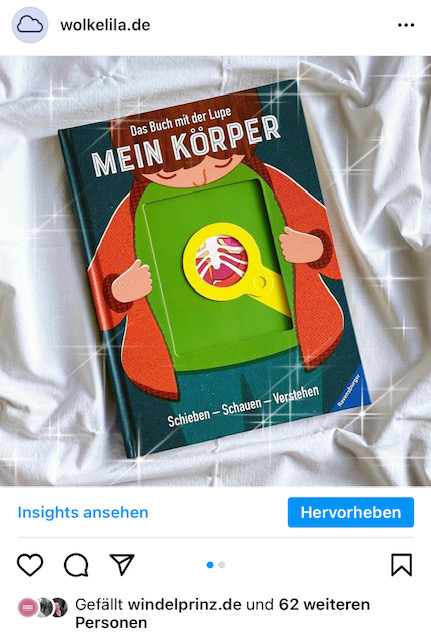 Instagram-Posting-Buchrezension